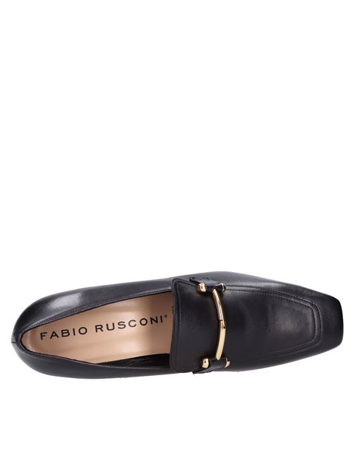 Leather moccasins FABIO RUSCONI | VB0004_RUSCNERO